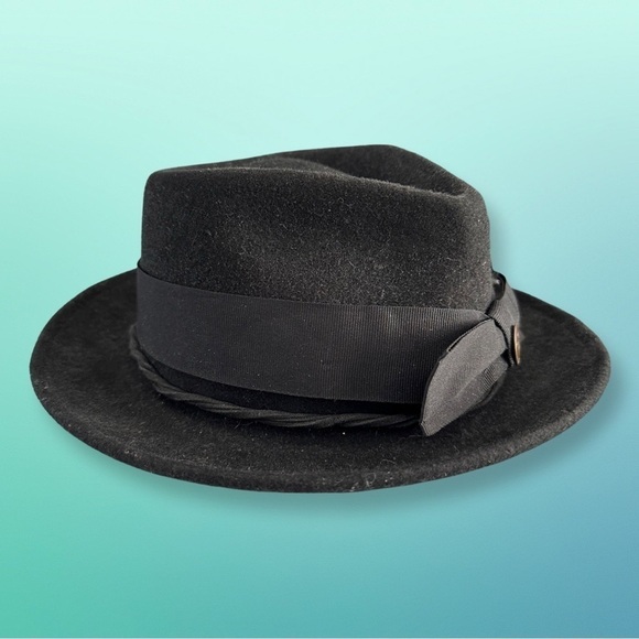 GOORIN Bros black fedora size small - Picture 2 of 13